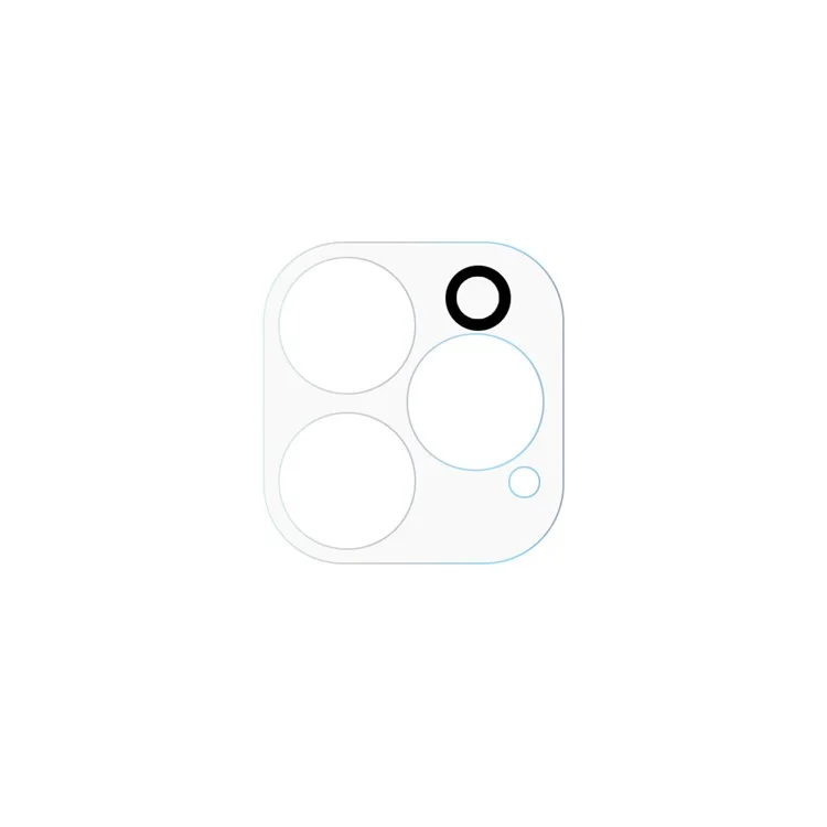 Protector de Lente de Cámara de Vidrio Templado Ultrafino de Cobertura Total con Dureza 9H para iPhone 12 Pro Max