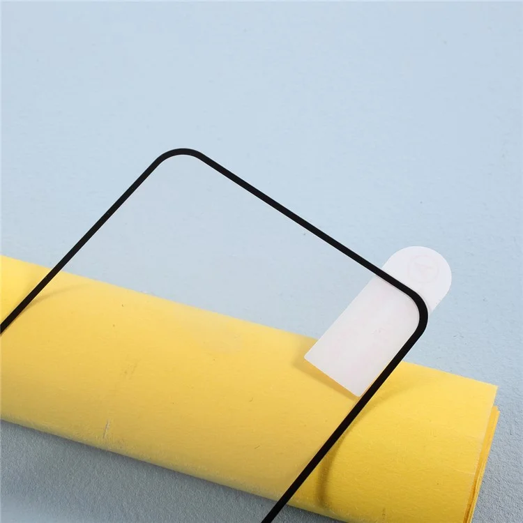 Silk Printing Tempered Glass Full Size Screen Film für Google Pixel 5 (Full Glue)