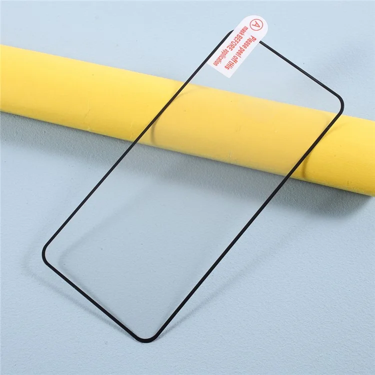 Silk Printing Tempered Glass Full Size Screen Film für Google Pixel 5 (Full Glue)