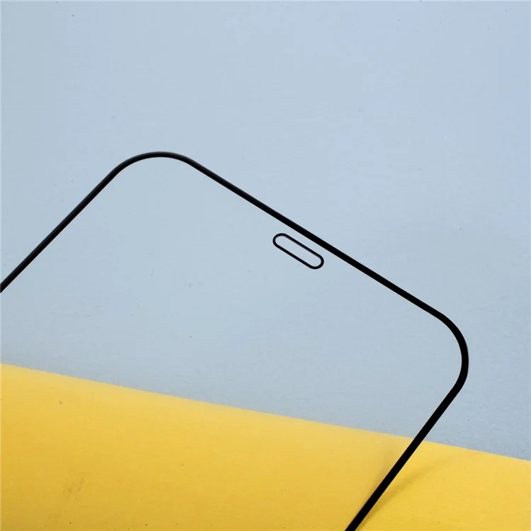 Vollständige Abdeckung Vollkleber 6,1 Zoll Matte Oberflächenliegender Glasschutzfolie Für IPhone 12/12 Pro