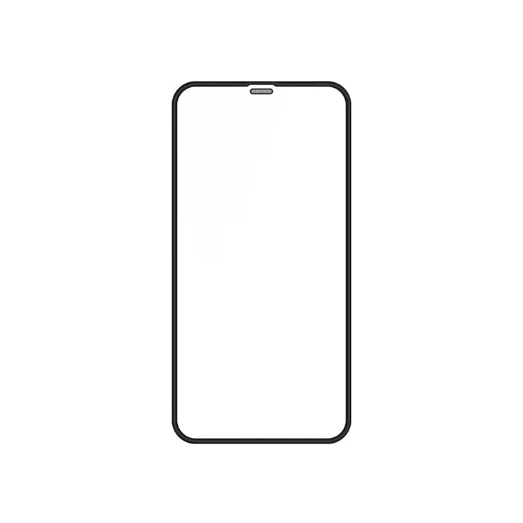 NILLKIN PC Shatter -of -edge -edge -screeen HD Tempered Glass Screen Protector Für Iphone 12/12 Pro