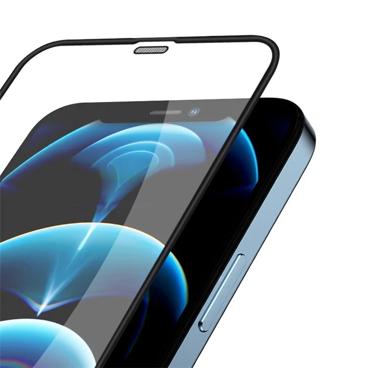NILLKIN PC Shatter -of -edge -edge -screeen HD Tempered Glass Screen Protector Für Iphone 12/12 Pro