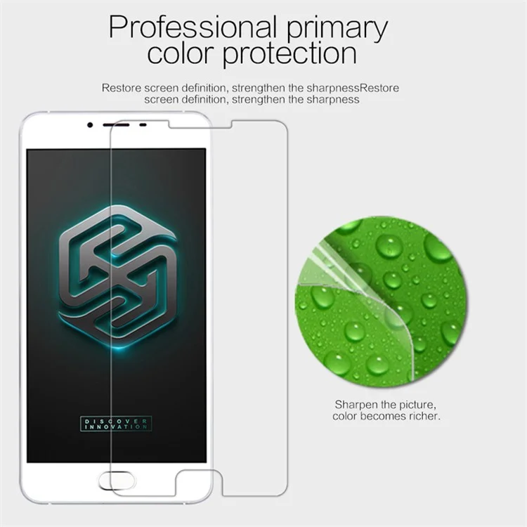 NILLKIN Anti-fingerprint HD Clear LCD Screen Protector for Meizu Blue Charm U20