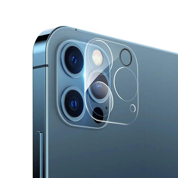 HAT PRINCE ENKAY pour iPhone 12 Pro Max Protecteur d'objectif en verre trempé