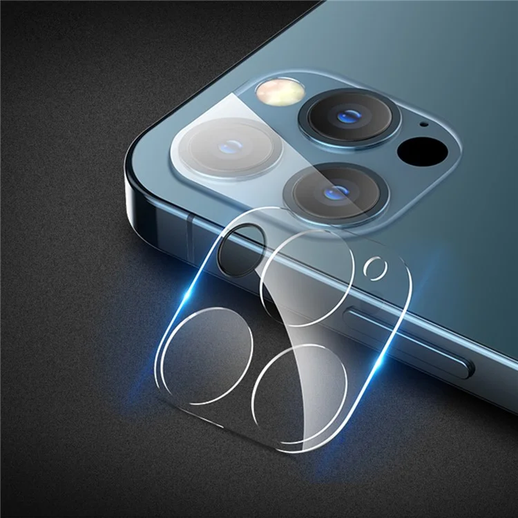 HAT PRINCE ENKAY pour iPhone 12 Pro Max Protecteur d'objectif en verre trempé