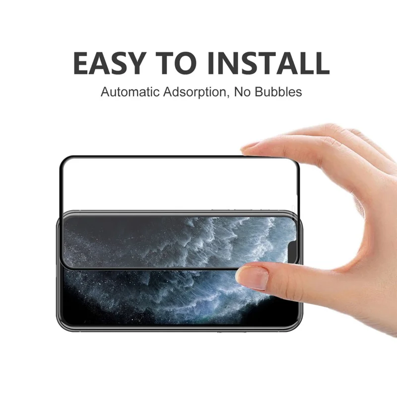 ENKAY Hat-Prince Arc Edge Tempered Glass Film for iPhone 11 Pro Max/iPhone XS Max 6.5 inch