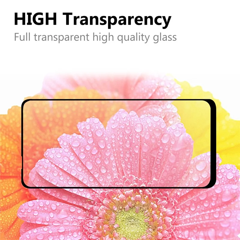Full Screen Tempered Glass Screen Protector Film (Full Glue) for Xiaomi Redmi Note 9 5G