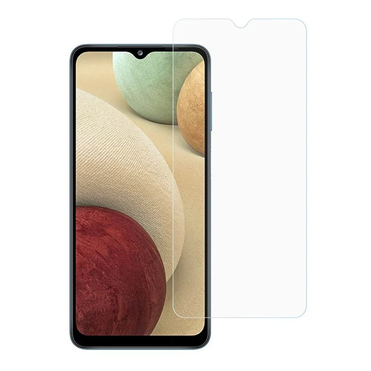 Hochwertiger, ultradünner 2,5D-Bogenrand-Hartglasschutzfilm für Samsung Galaxy A12