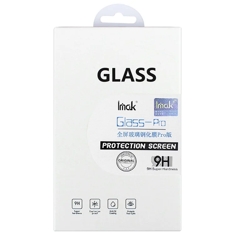 IMAK Pro+ Series AB Glue Tempered Glass Complete Covering Screen Film para Realme 7 Pro
