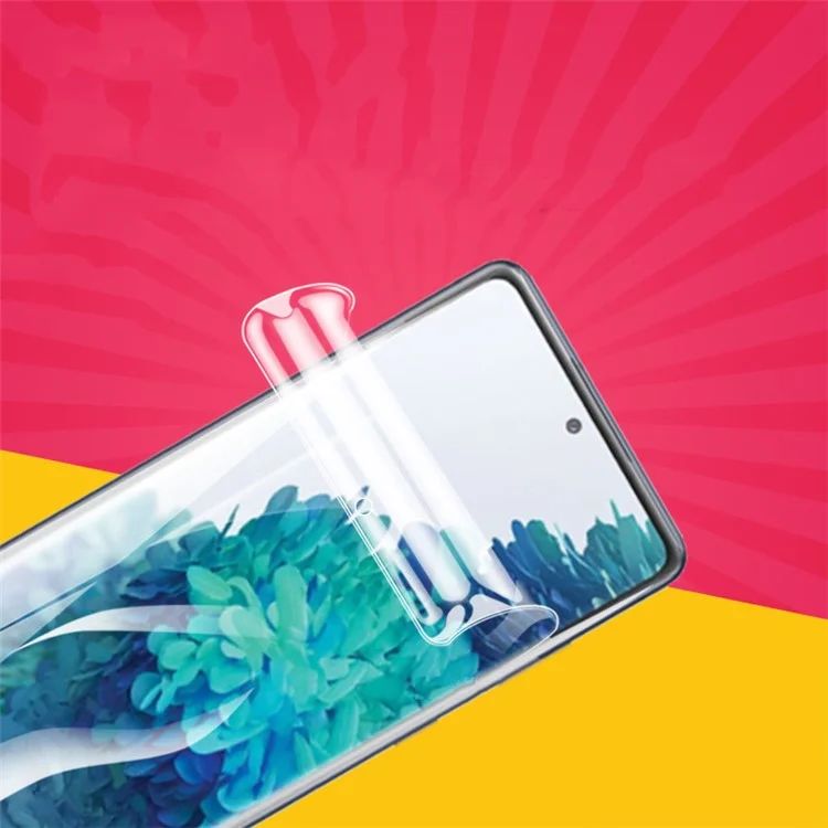 Full Coverage Anti-Explosion Soft Hydrogel TPU Screen Protector for Samsung Galaxy S21 4G / 5G