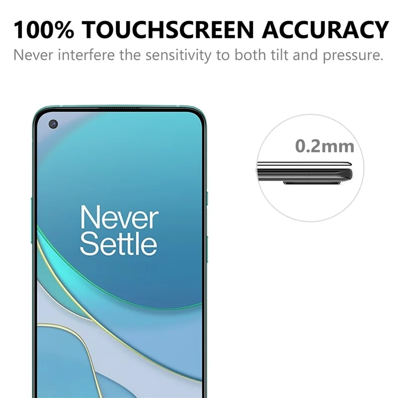 For OnePlus 9 (EU / US Version) Full Glue Full Cover Tempered Glass Screen Protector with Black Edges