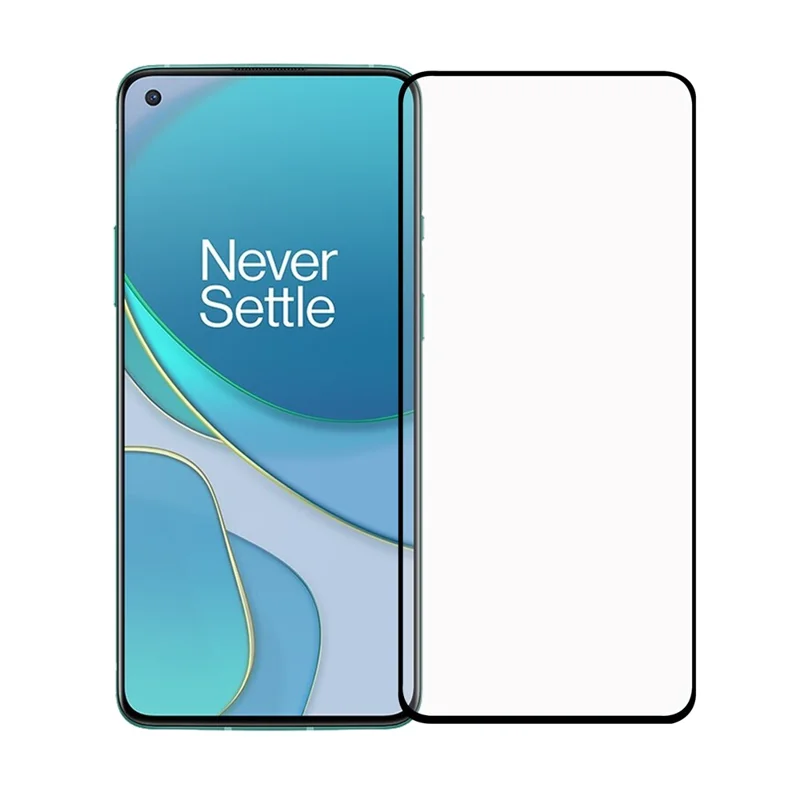 For OnePlus 9 (EU / US Version) Full Glue Full Cover Tempered Glass Screen Protector with Black Edges