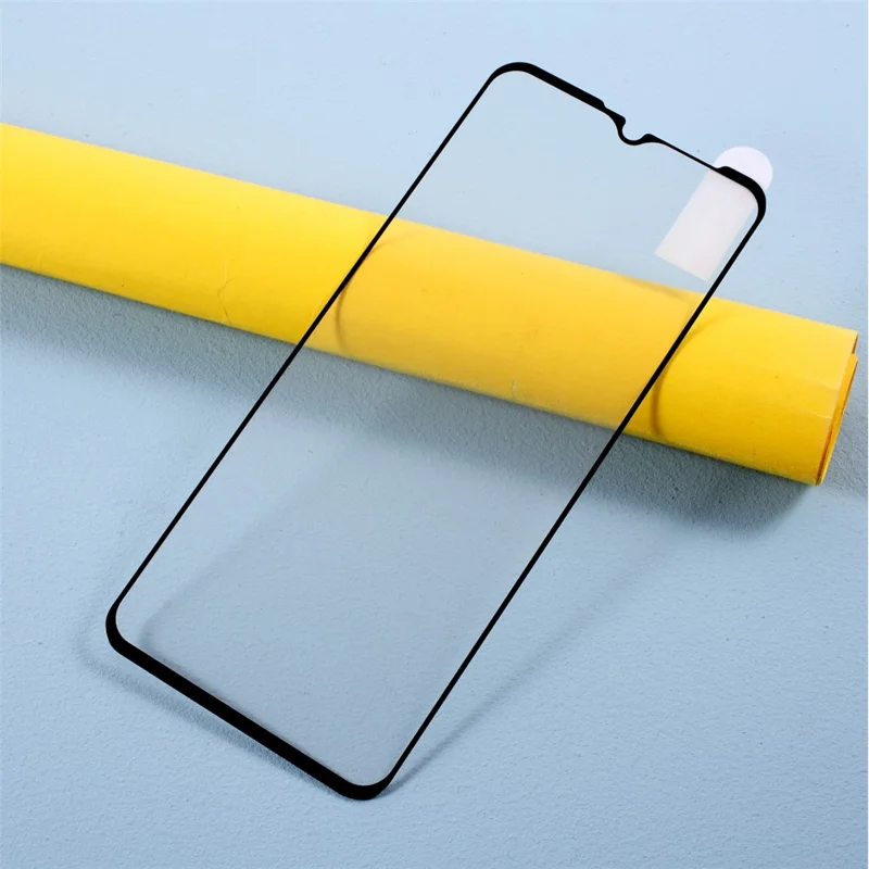 Silk Printing Tempered Glass Screen Protector [Full Coverage] [Full Glue] for Motorola Moto E7 Plus