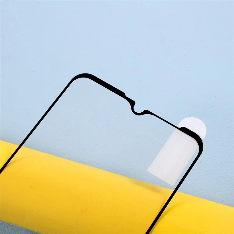 Silk Printing Tempered Glass Screen Protector [Full Coverage] [Full Glue] for Motorola Moto E7 Plus