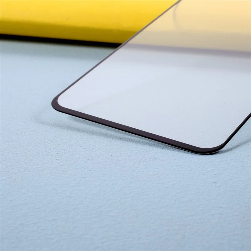 Silk Printing Tempered Glass Screen Protector [Full Coverage] [Full Glue] for Motorola Moto E7 Plus