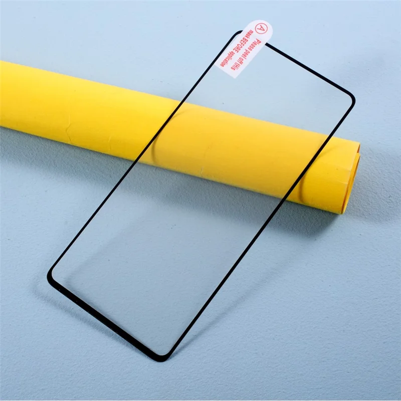 Full Coverage Silk Printing Tempered Glass Screen Protective Film [Full Glue] for OnePlus 9 (EU / US Version)