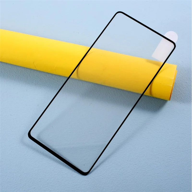 Full Coverage Silk Printing Tempered Glass Screen Protective Film [Full Glue] for OnePlus 9 (EU / US Version)