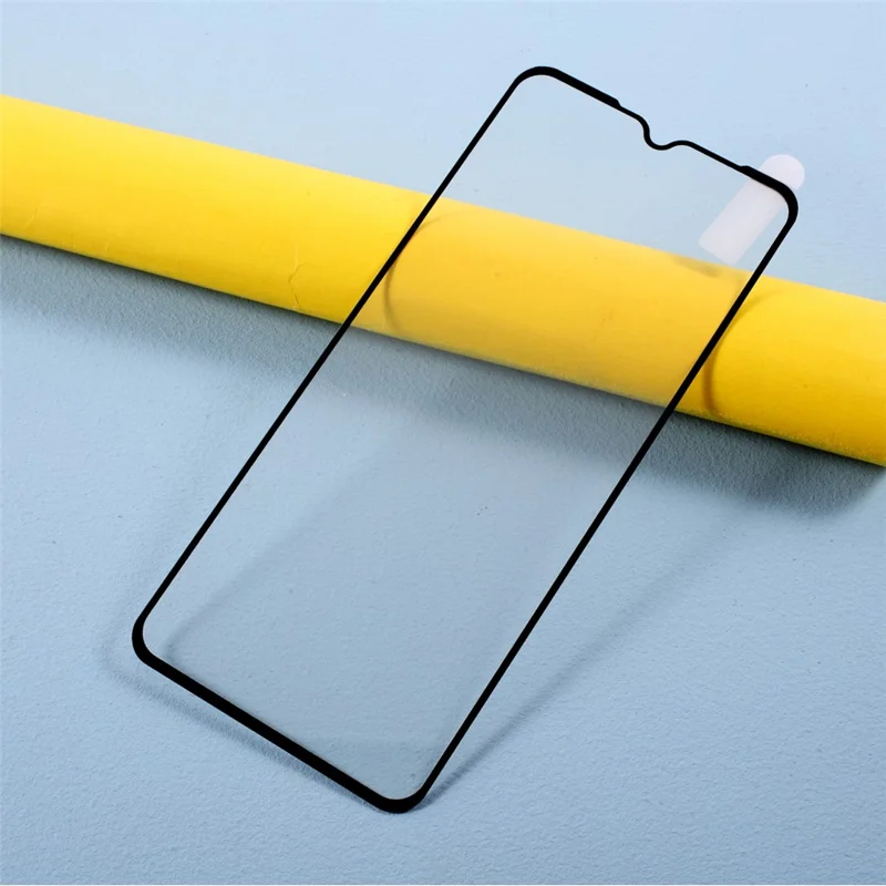 Full Coverage Silk Printing Tempered Glass Screen Protective Film [Full Glue] for Xiaomi Poco M3