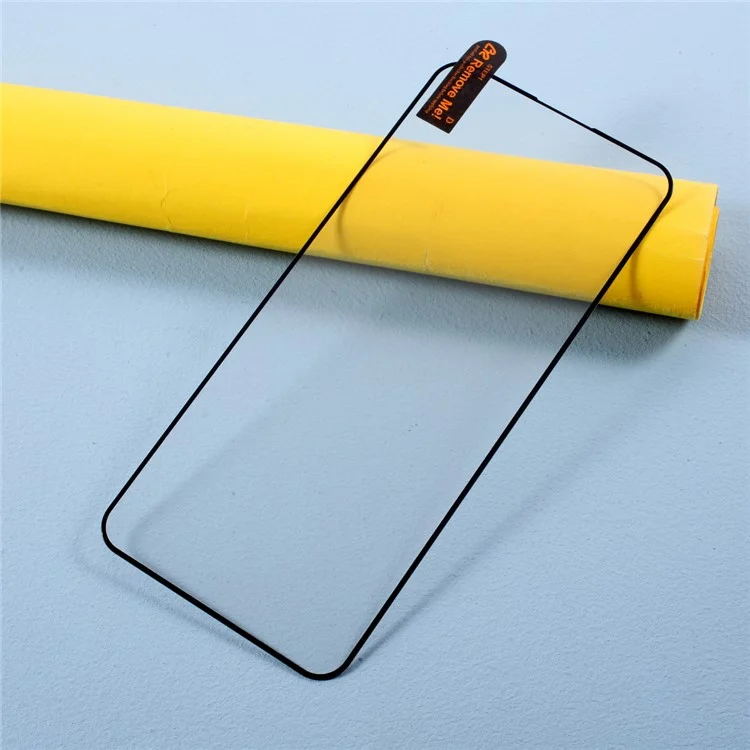 Full Coverage Silk Printing Tempered Glass Screen Protective Film [Full Glue] for Oppo Reno5 5G