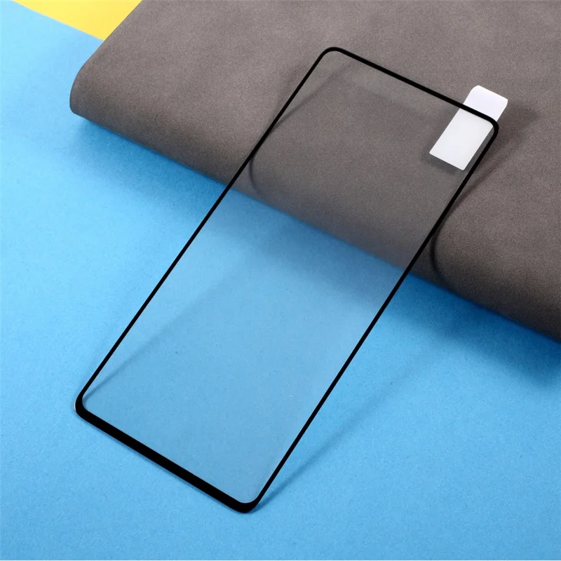 Volledige Dekking Silk Printing Gehard Glas Beschermfolie [Volledige Lijm] voor Samsung Galaxy A52 5G / A52 4G