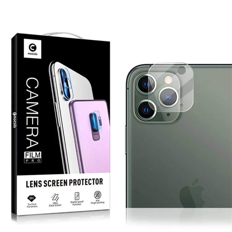 MOCOLO High Transparency Tempered Glass Back Camera Lens Protector [Full Glue] for iPhone 11 Pro 5.8 inch / 11 Pro Max 6.5 inch