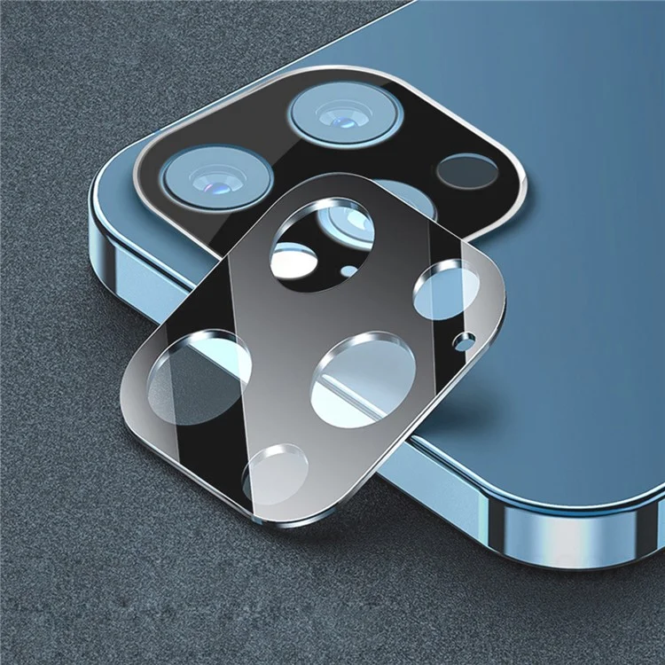 HAT PRINCE Full Coverage Silk Printing Tempered Glass Back Camera Lens Protector Film für iPhone 12 Pro