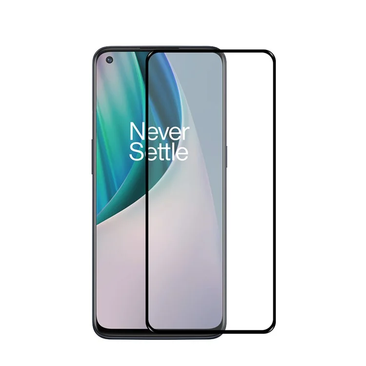 Защитное стекло для экрана OnePlus Nord N10 5G, толщиной 0,26 мм, прочностью 9H, с полным клеевым покрытием и полным экранным покрытием