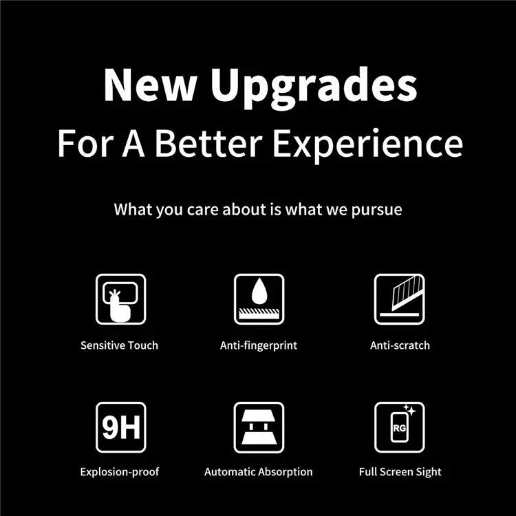 5Pcs/Set ENKAY HAT PRINCE Full Glue Protector 0.2mm 9H 2.5D Full Covering Screen Film [Ultra-thin Unlock Version] pour Samsung Galaxy S21 Plus 5G