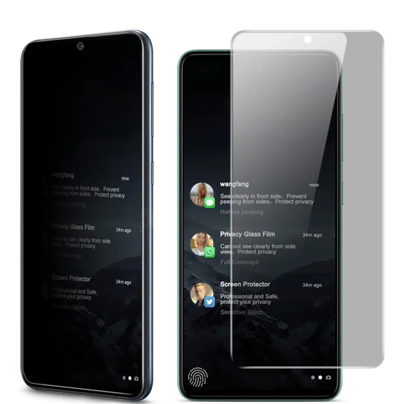 IMAK Anti-Peep 9H gehärtete Displayschutzfolie für Samsung Galaxy A52 4G / 5G / A52s 5G