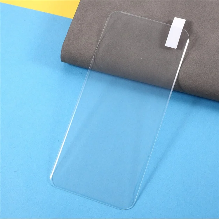 UV Liquid Curved Edge Tempered Glass Protector Support Fingerprint Unlock for Xiaomi Mi 11 Pro