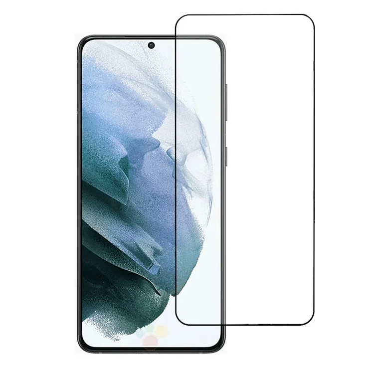 RURIHAI Solid Defense 2.5D 0.26mm Tempered Glass Screen Protector [Full Glue] für Samsung Galaxy S21 4G/5G