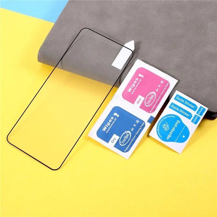 RURIHAI Solid Defense 2.5D 0.26mm Tempered Glass Screen Protector [Full Glue] für Samsung Galaxy S21 4G/5G