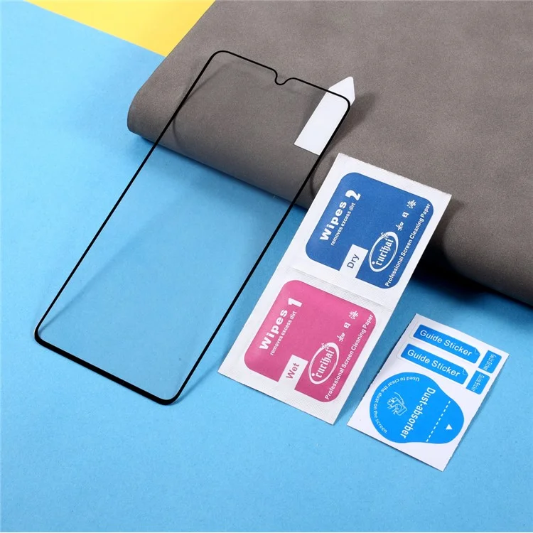 RURIHAI Solid Defense 2.5D 0.26mm Tempered Glass Screen Protector [Full Glue] für Samsung Galaxy S21 4G/5G