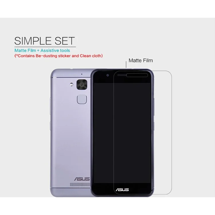 NILLKIN Matte Anti-scratch LCD Screen Protector Guard Film for Asus Zenfone 3 Max ZC520TL