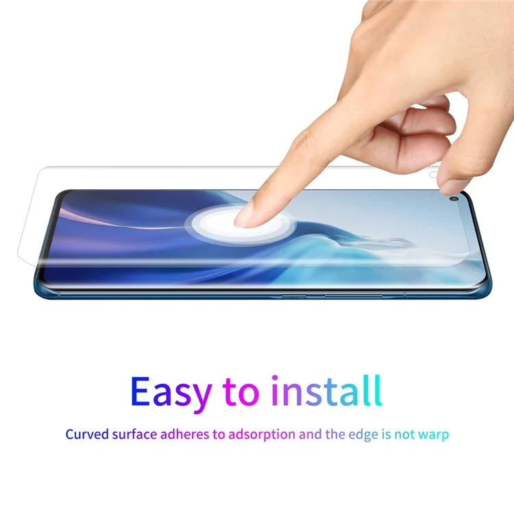 Enkay 3D Fullcer Custered Pet HD Guard Film Для Xiaomi Mi 11/Mi 11 Pro (поддержка Разблокировки Отпечатков Пальцев)