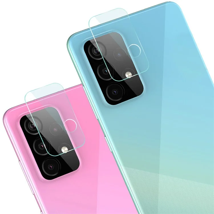 Imak 2pcs/pack Anti-Scratch High Definition Glass Lens Film Для Samsung Galaxy A52 4G/5G / A52s 5G/A72 4G/5G