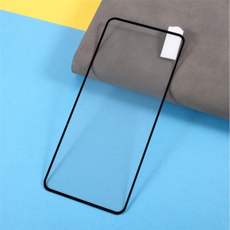 Silk Print Complete Covering Full Glue Tempered Glass Screen Protector for Oppo A53 (2020)