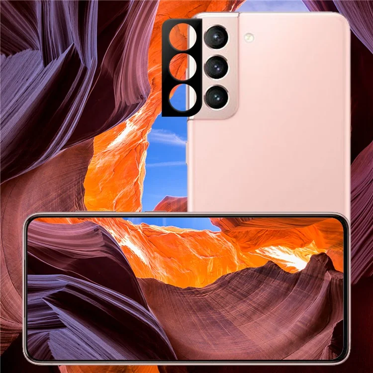 HD gehärtetes Glas-Kameraobjektivschutz für Samsung Galaxy S21 4G/5G