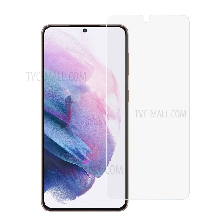 Protector de pantalla de borde de arco 2.5D de alta calidad para Samsung Galaxy S21+ 5G Película de vidrio templado