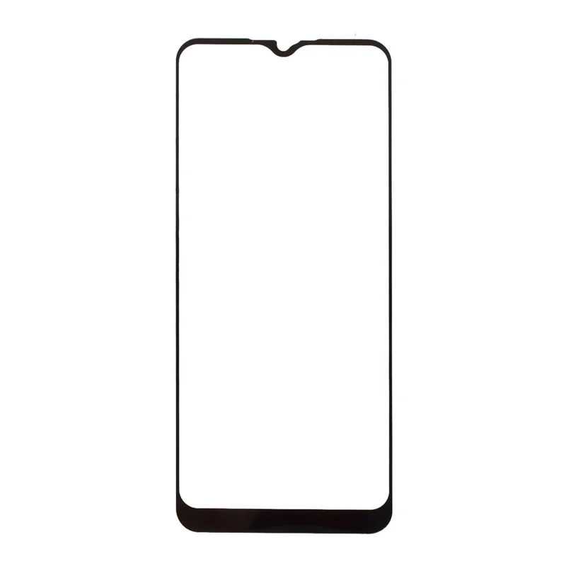 Protection d'écran en verre trempé HD avec impression sérigraphique, couverture complète [adhésif complet] pour Samsung Galaxy A02s (164,2 mm) / Galaxy A02s (166,5 mm)