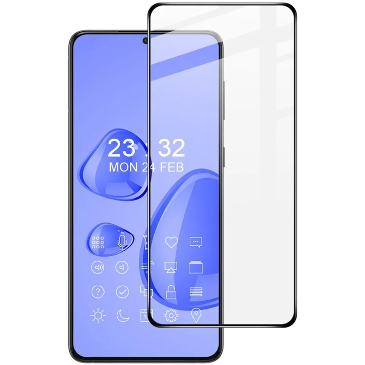 IMAK Für Samsung Galaxy S21 4G/5G Ultra Clear Clear Tempered Glass Full Size Phone Screen Protector Pro+[fingerabdruck -entsperrversion]