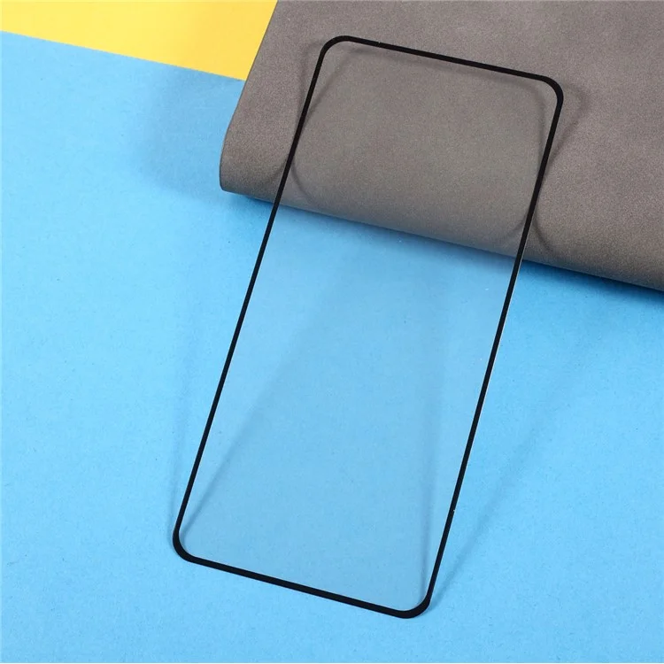 For Samsung Galaxy S21 4G/5G [Full Coverage] Silk Printing Full Glue Tempered Glass Screen Protector [Fingerprint Unlock Version]