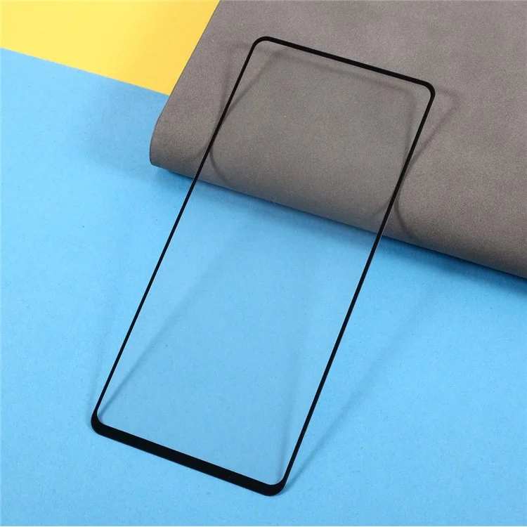 9d Film de Protecteur D'écran en Verre Trempé à Colle Complète Pour Samsung Galaxy A52 4g / 5G / A52s 5G / A53 5G [impression en Soie] [couverture Complète]