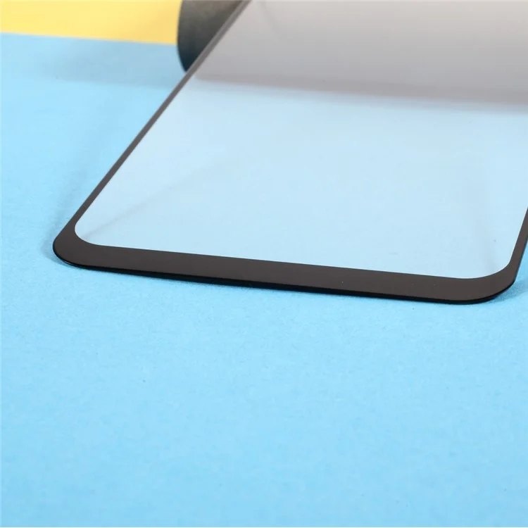 Full Coverage Silk Printing Anti-Burst Tempered Glass Screen Protector Full Glue for LG K41S