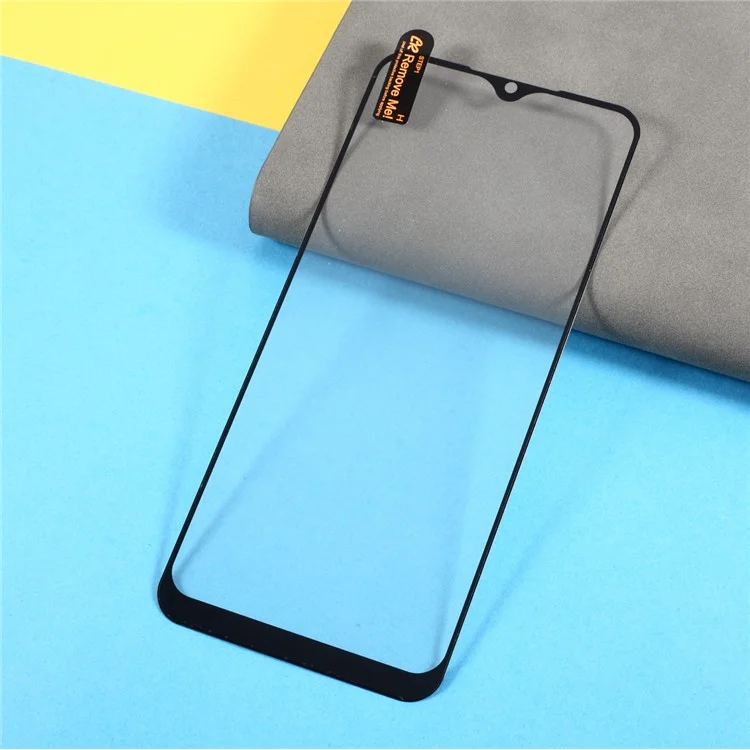 Full Coverage Silk Printing Anti-Burst Tempered Glass Screen Protector Full Glue for LG K41S