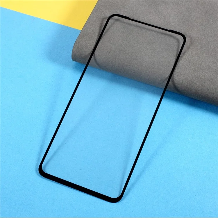 Full Screen Silk Print Tempered Glass Protective Film (Full Glue) for Xiaomi Redmi Note 9T 5G / Xiaomi Redmi Note 9 5G