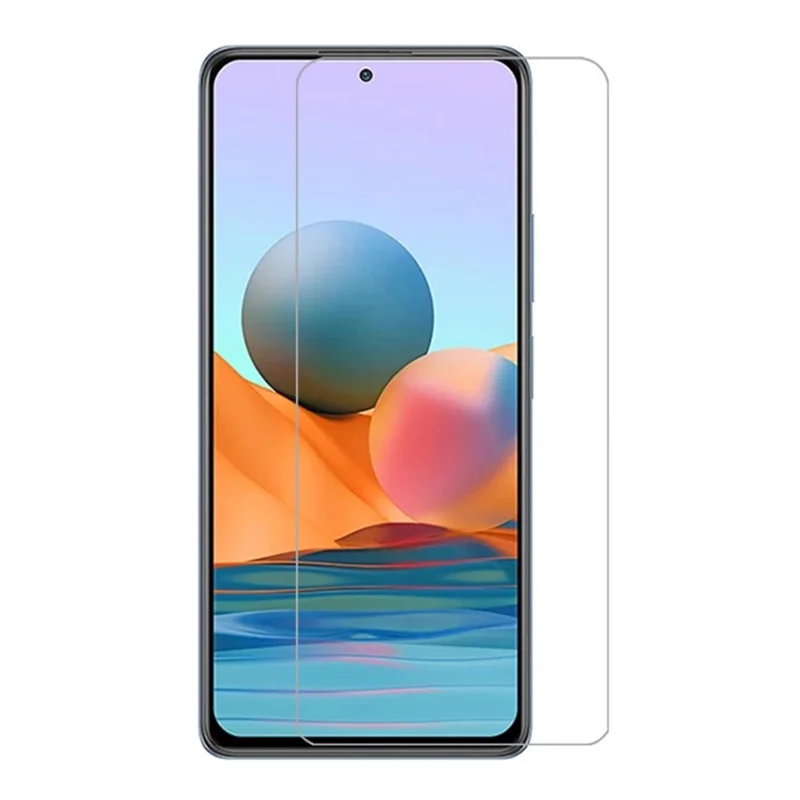 For Xiaomi Redmi Note 10 Pro HD Screen Protector Ultra Thin 0.3mm Anti-Burst Arc Edge Tempered Glass Film
