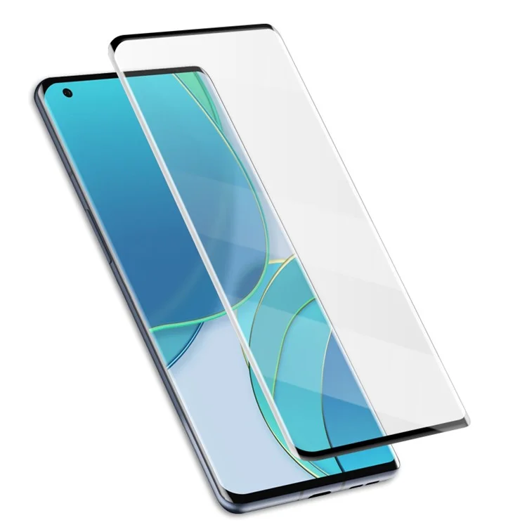 MOCOLO 3D Curved Full Cover Tempered Glass Screen Protector für OnePlus 9 Pro / 10 Pro / Xiaomi 12 Pro 5G / Oppo Find X3 Pro