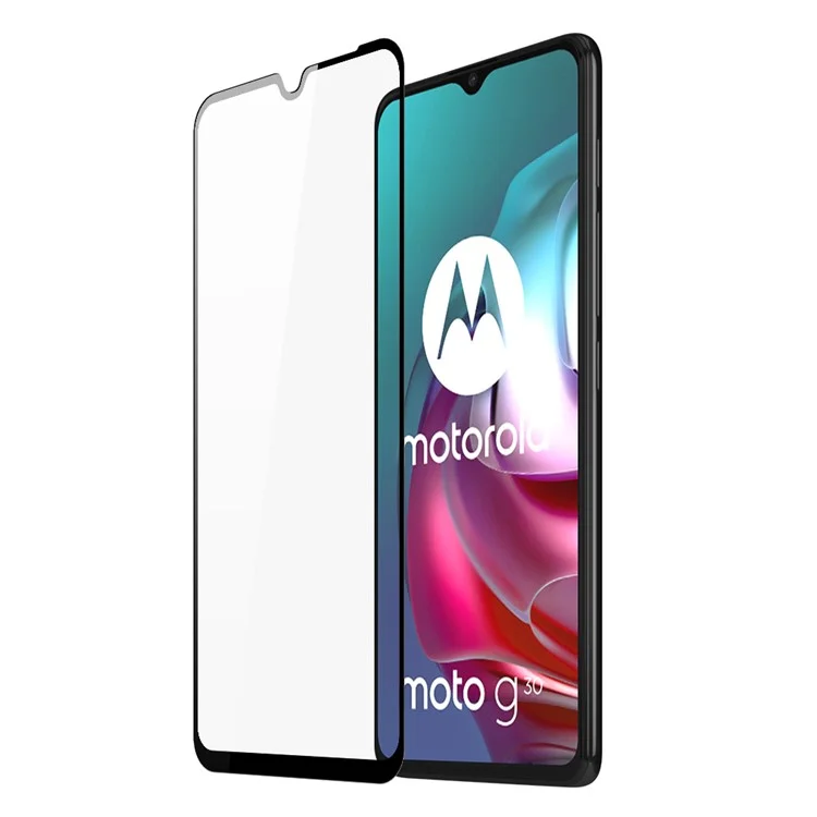 DUX DUCIS für Motorola Moto G10/G10 Power/G20/G30 Hochauflösender Gehärteter Glas-Ultraklar-Bildschirmfilm (9D) Vollverklebung
