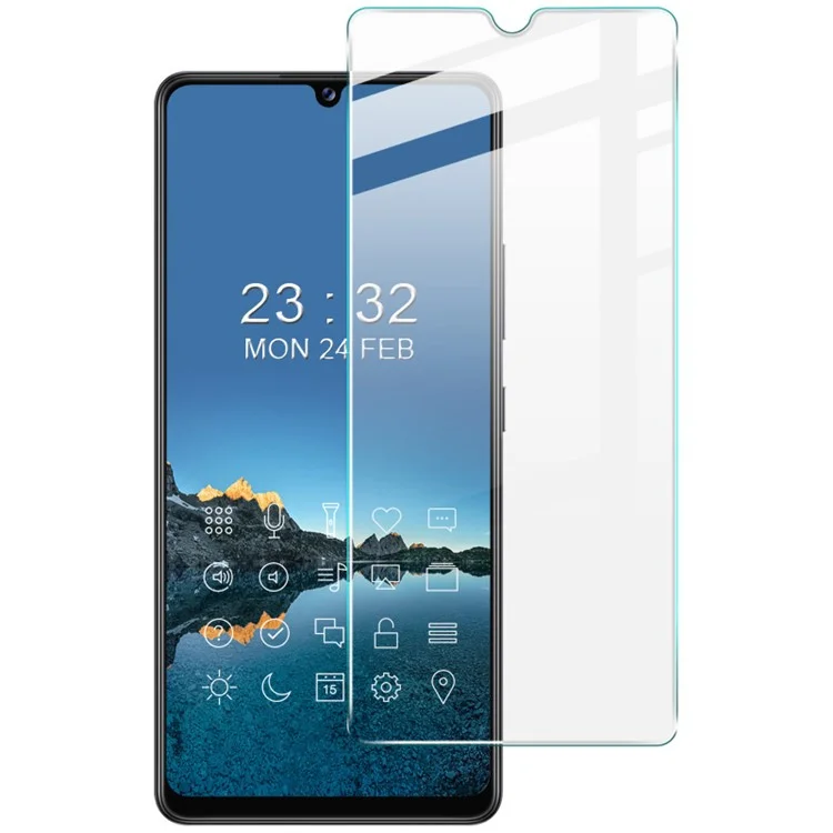 Película De Vidrio Templado De Protector De Pantalla Impermeable De IMAK H Para Samsung Galaxy A12 / A32 5G / A42 5G